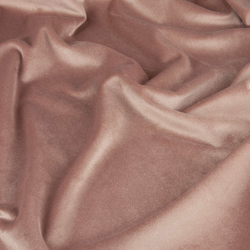 Ткань для штор "Бархат" 3102 V15 нюдово-розовый 265 гр/м2, 300 см (30м± )