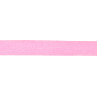 Косая бейка атласная 1027UN розовая (уп. 132 м.)