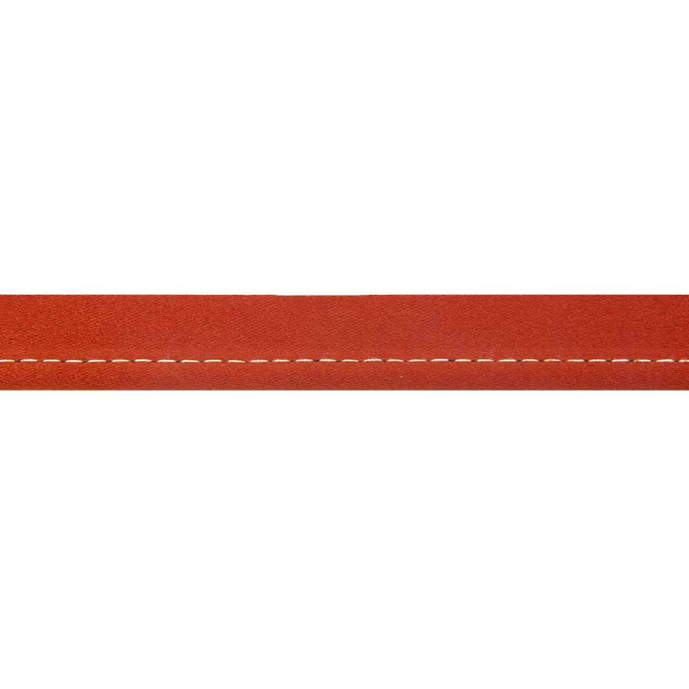 Кант прошитый из димаута CPS000-14 терракотово-красный (d0.5см, шир. 1,5см) (12,5 м)