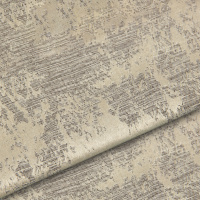 Ткань для штор Микро-Софт «Мрамор» 1990-4 темно-серо-бежевый 280 см