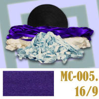 Эластичная отделочная лента 16/9 (11) MC-005 фиолетовый (50 ярд)