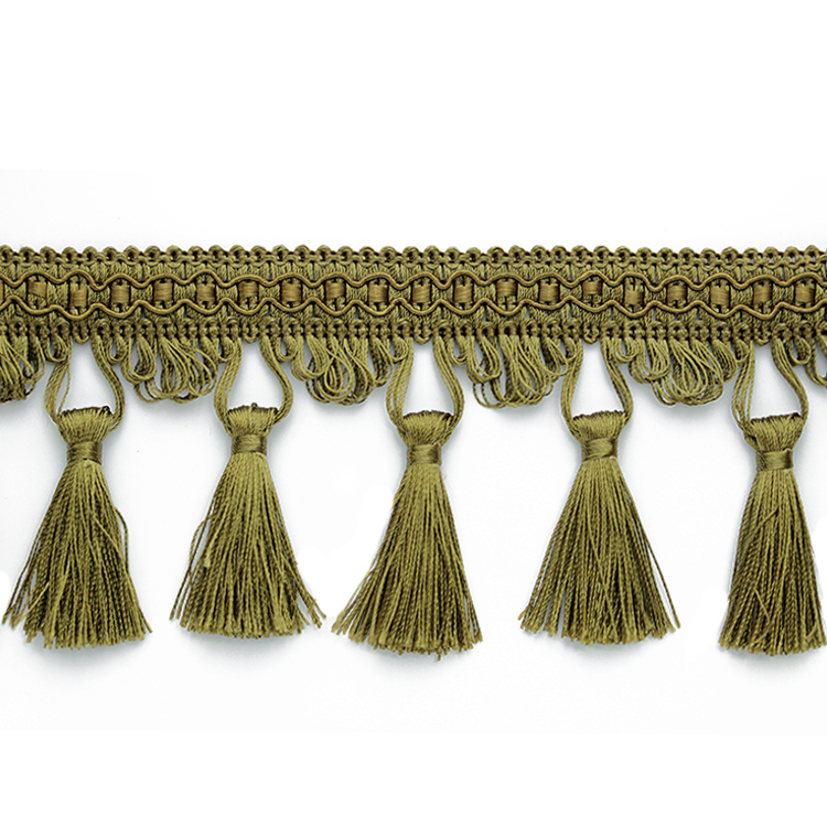 Бахрома для штор HPGA-4-10 зелёный (25 м)