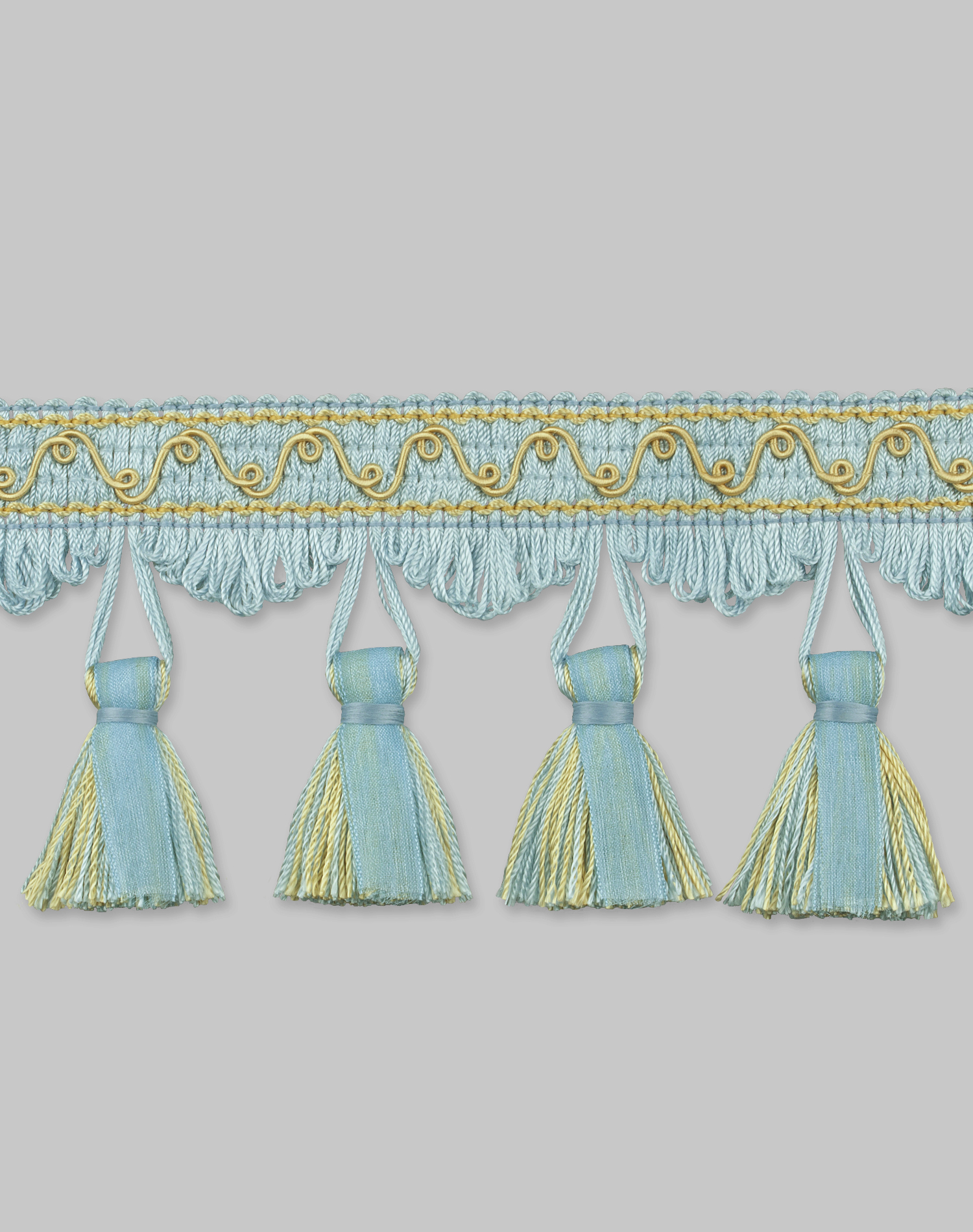 Бахрома для штор NT325-A2 голубой (25 м)