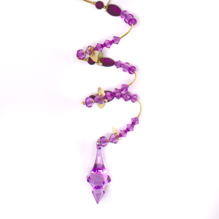 Подвес для штор пружина средняя, фиолетовый 14-1137/3 (4 шт)