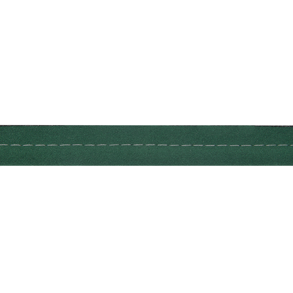 Кант прошитый из димаута CPS000-18 темно-зеленый (d0.5см, шир. 1,5см) (12,5 м)