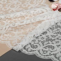 Кружево эластичное 103.L1672 белый, 180 мм/25 м