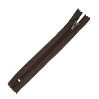 Молния брючная (Т4/16 см-полуавтомат) 303 Б коричневая (20 шт)