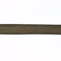 Косая бейка атласная GREEN UN зеленый (уп. 132 м.)