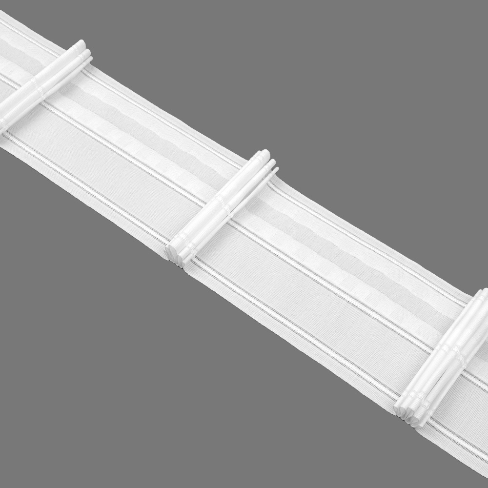 Шторная лента 3952P (1:2) Oz-is Premium тканая 10 см/50 м