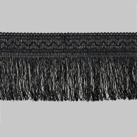 Бахрома C099-4 черный (25,6 м)