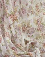 Вуаль печать - ткань для штор, прованс розовый, высота 280 см (30 м± ) 1HYHD8797-01