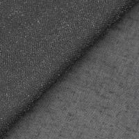 Дублерин мягкий 9723 SF DextraTex черный 150 см/91,44 м (70 г/кв.м, 90% пэ, 10% хлопок, клей PA+PES)