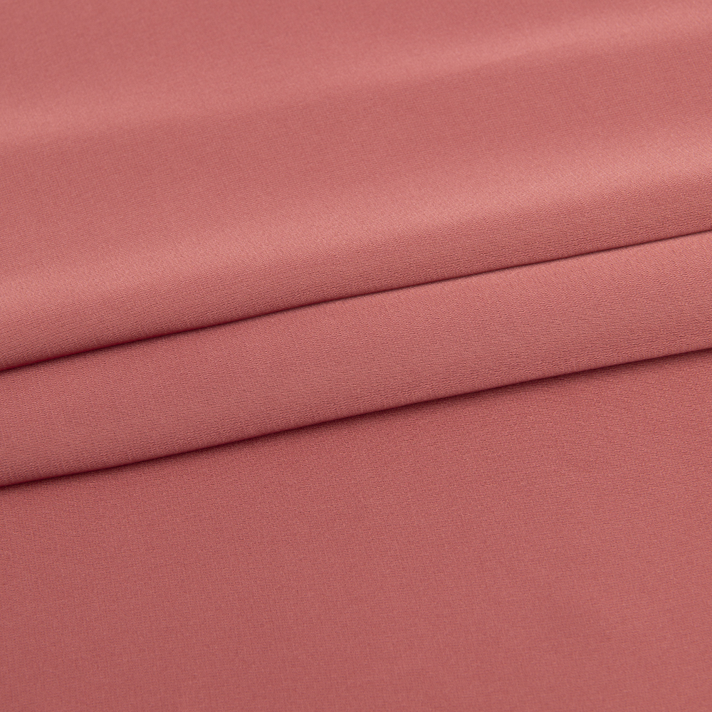 Ткань Армани шелк однотонный KP116.08 теплый розовый (85г/кв.м) 150 см/±53м