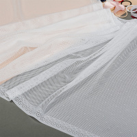 Кружево эластичное 103.8021 белый, 260 мм/10 м