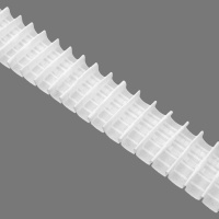 Шторная лента Oz-is AV2701C эконом тканая, (К=1:2, корд-4 шнура) 5,6 см/50 м