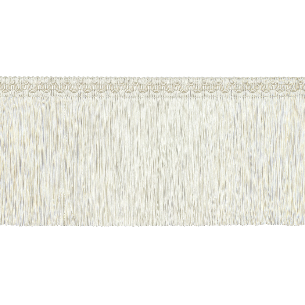 Бахрома - кисея SC-8 Mirtex молочный "Royyana" (15 см/25 м)