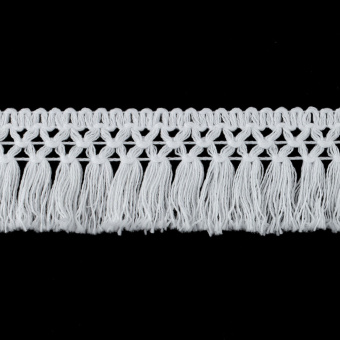 швейное вязаное кружево с бахромой