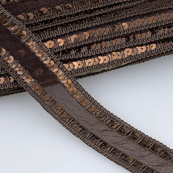 Тесьма с пайетками декоративная тесьма с пайетками