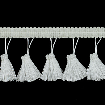 Бахрома C123-7 молочный (41,15 м) бахрома шторная с кисточками