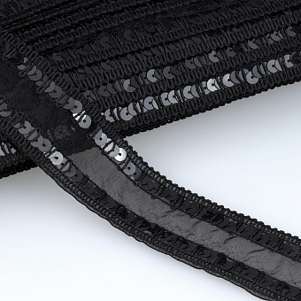 Тесьма с пайетками декоративная тесьма с пайетками