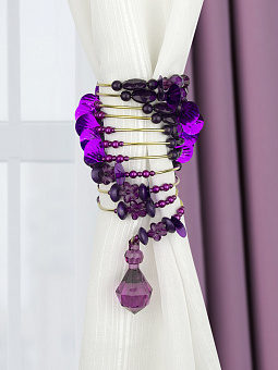 шторные подхваты пружины