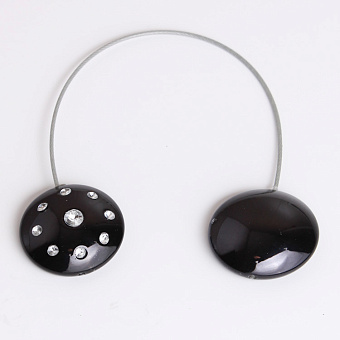 шторные магниты со стразами