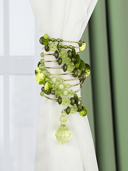 шторные подхваты пружины