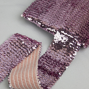 Тесьма с пайетками декоративная тесьма с пайетками