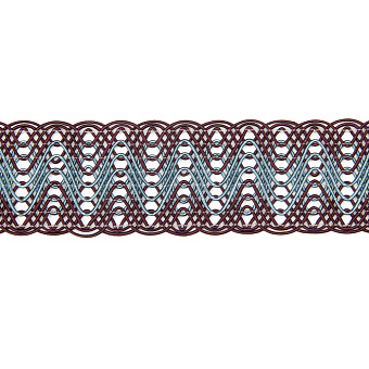 текстильный бордюр для штор