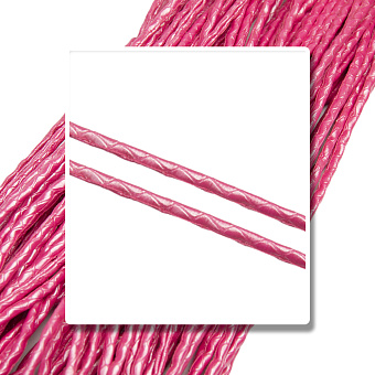 декоративный шнур из кожзама прошитый