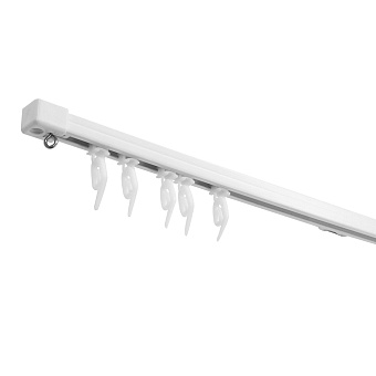 Профильный пластиковый карниз для штор пластиковый профильный карниз