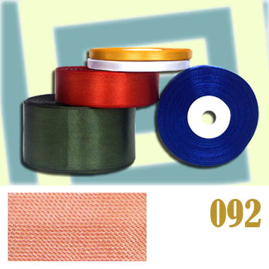 Лента атласная 50 мм 092  персик (33 м)