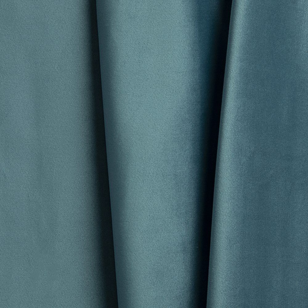 Ткань для штор "Бархат" 3102 V48-95 бирюзовый 265 г/м2, 300 см (30м± )