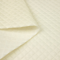 Термостежка 452 Шампань 4 "Ромб 1,7х1,7 см" (синтепон 100г, подкл. 100% пэ 190Т) 150 см/50 м