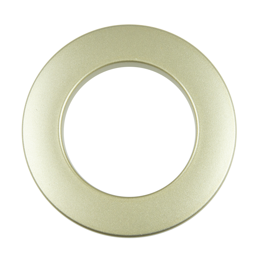 Люверсы трехзамковые для штор 35 мм "СМ" 6 Светлое матовое золото (100 шт)