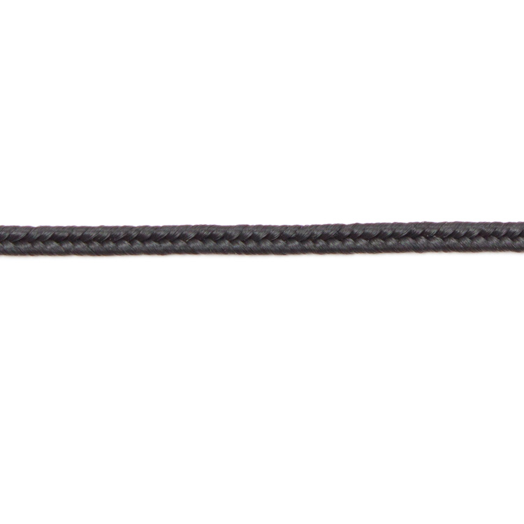 Тесьма-сутаж AD-26 черный 3 мм (45,72 м)