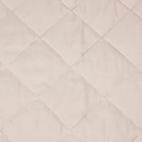 Термостежка из микрофибры MirTex "РОМБ 9х9"(син 100г, тк 85г) 601-св.серо-беж Crystal Gray 220см