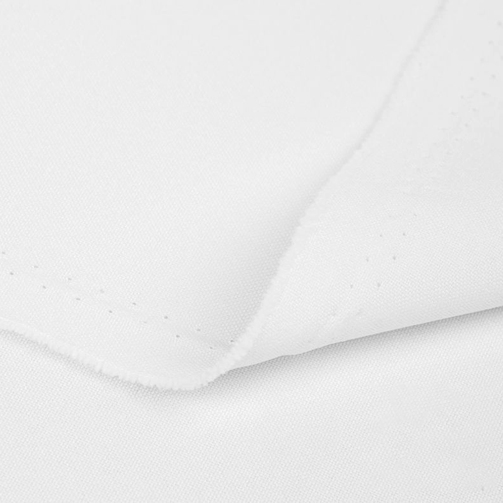 Ткань габардин NL120.01 белый (189г/кв.м) 150см/±34м