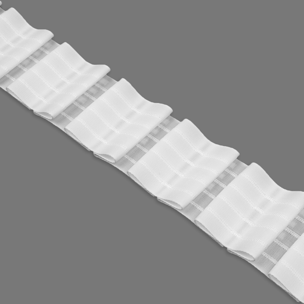 шторная лента бантовая сборка