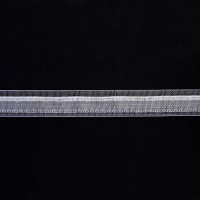 Шторная лента для римских штор MAGAM F7/Z/P прозрачная (с продольным карманом до 7мм) 2 см/50 м