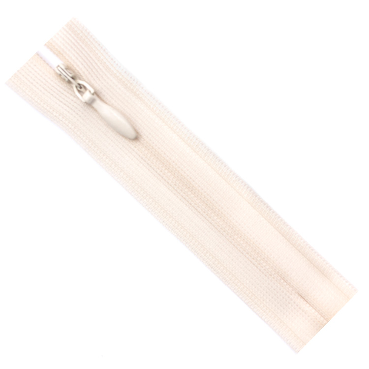 Молния потайная SBS 18 см 123-S светло-молочный (20 шт.)