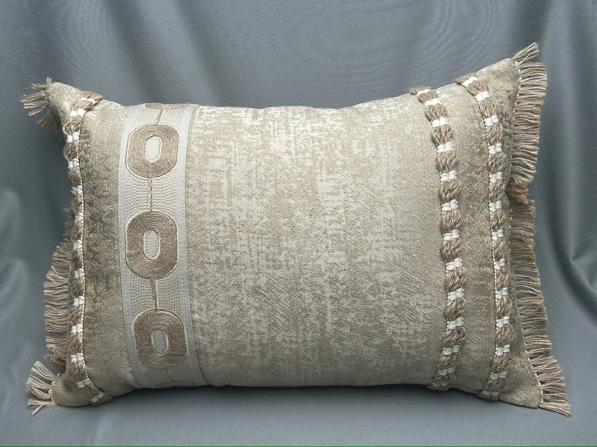 Сутаж из кордов MS-джутовый (BEIGE) (2 см/10 м)