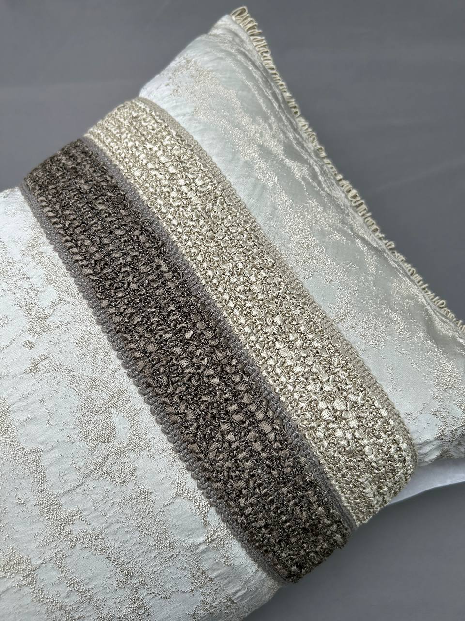 Кант с ресничками шторный "Букле" ER01-83-CREAM MirTex песочный (3 см/12,5 м)