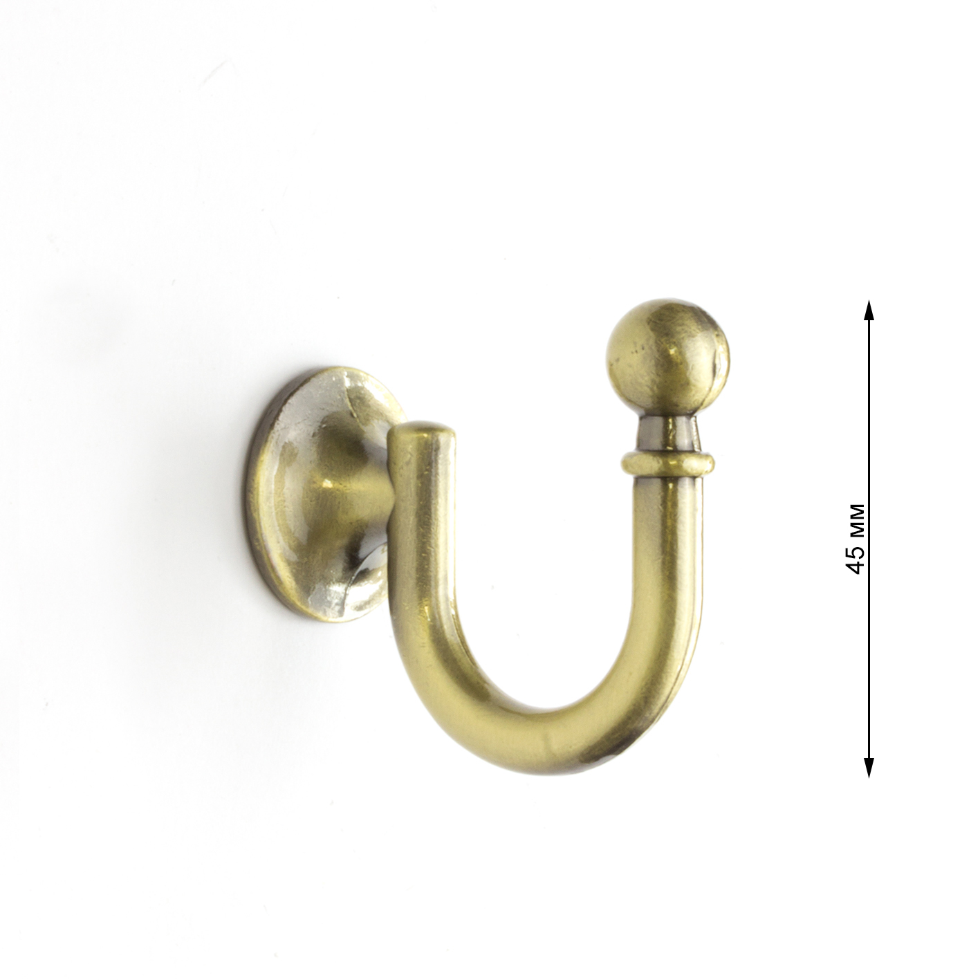 Крючки для подхватов A13-1 Mirtex бронза (2 шт)