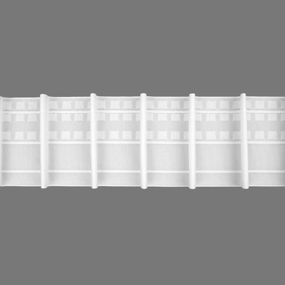 Шторная лента Карандаши 3962P (1:1,8) Oz-is Premium тканая 10 см/50 м (3 кармана, корд-3 шнура)