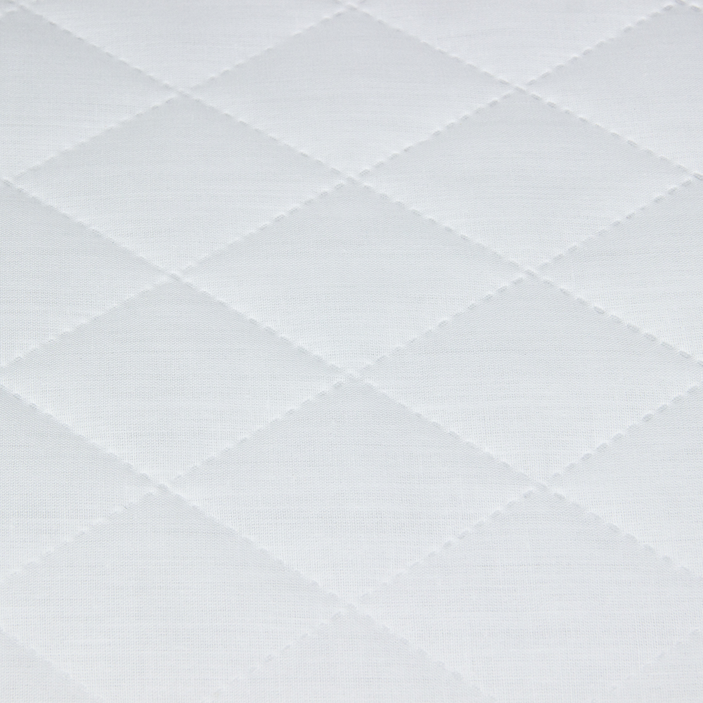 Термостежка из микрофибры "ромб" (5х5 см, синтепон 100 г) 1922-29310 белый, 220 см/30 м