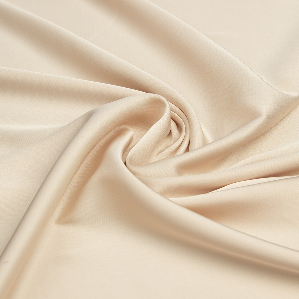Ткань Армани шелк однотонный KP116.04 пастельно-персиковый (85г/кв.м) 150 см/±53м