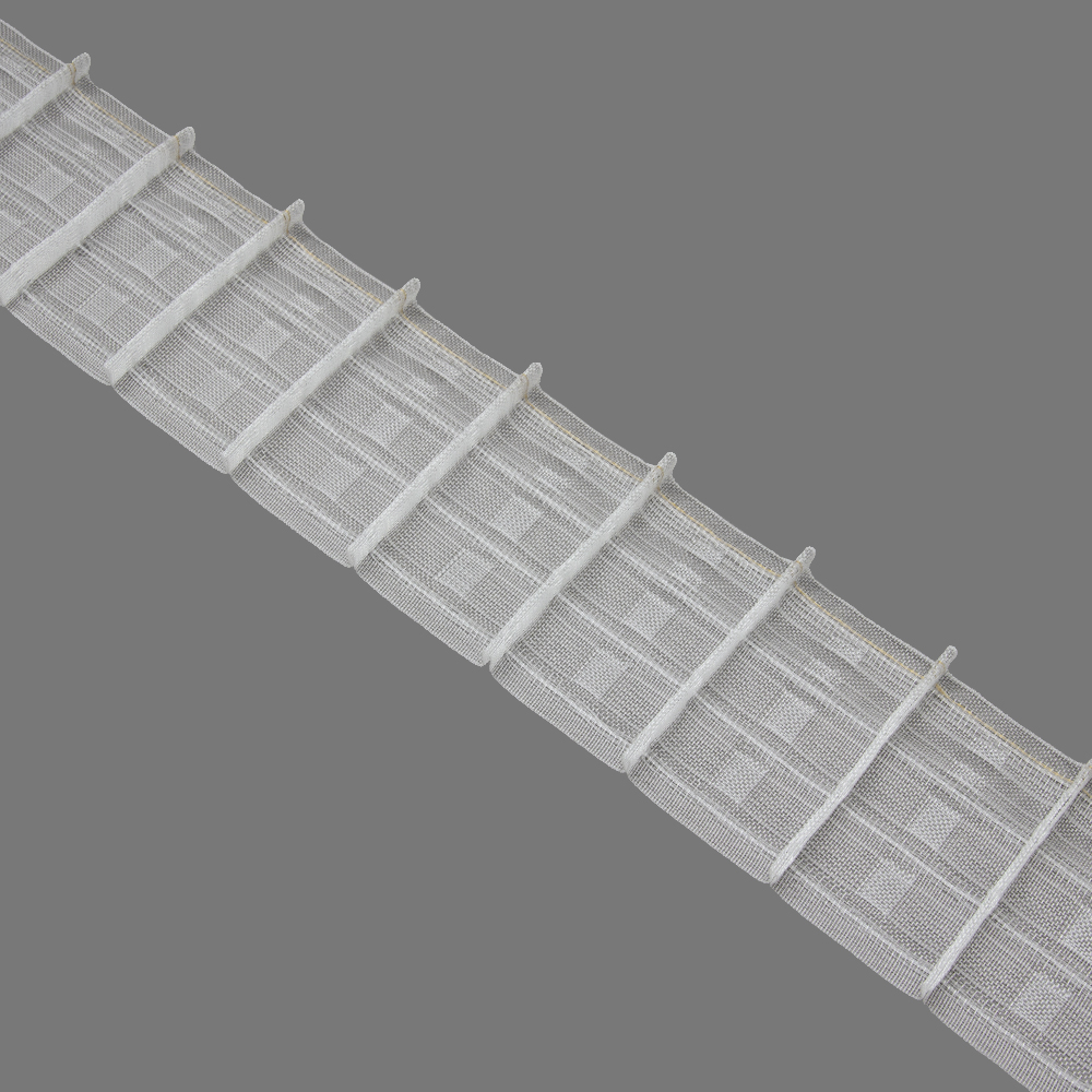 Шторная лента многокарманная 751111Т(1:1.5) MirTenda Premium прозрачная 7,5см/50м (4 кармана)