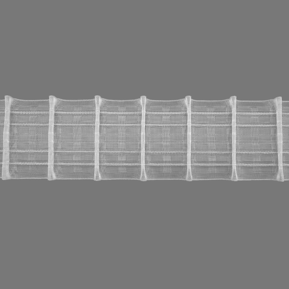 Шторная лента многокарманная 80MP/Soft (1:1,5) Oz-is Premium прозрачная 8 см/50 м