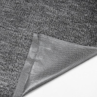 Трикотажный дублерин самоклеящийся 808 DextraTex черный 160 см/50 м (191 г/кв.м)